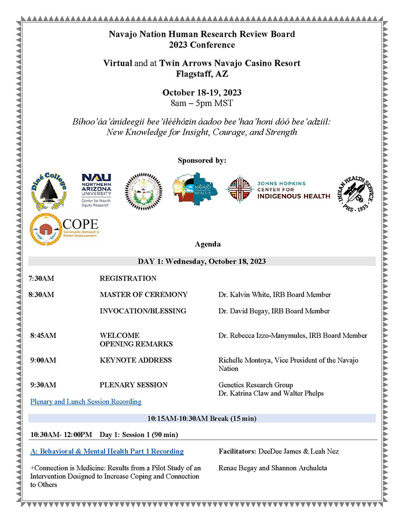 2026 conference agenda